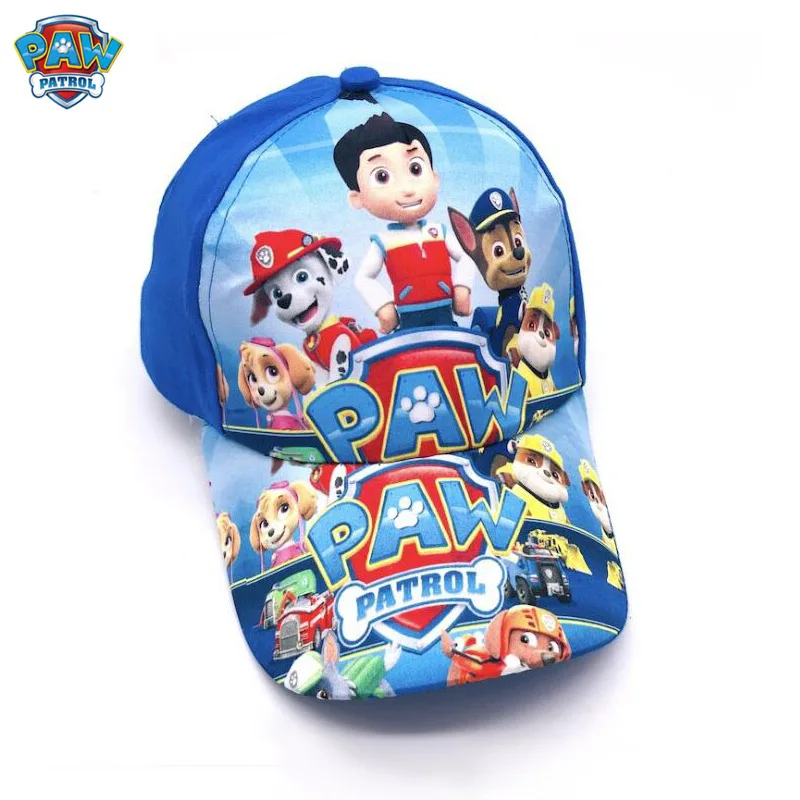 Paw Patrol хлопковые милые детские летние шапки головные уборы с принтом на тему собак вечерние детские подарки на день рождения игрушки