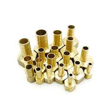 

PCF All-copper Thickened Internal Tooth Thread of Gas and Gas Hose Brass Hose Fitting 4mm 6mm 8mm Barb Tail 1/8" 1/4" 1/2"