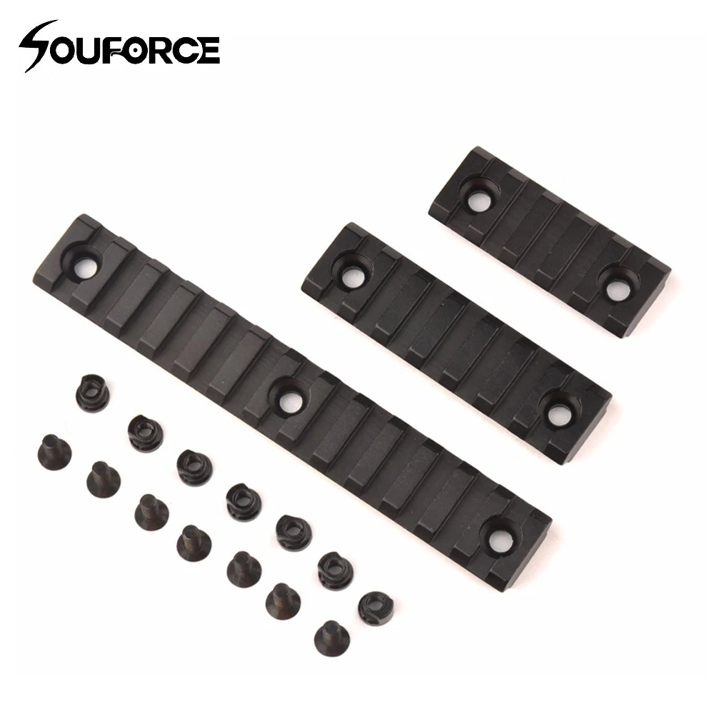 2 &quot3&quot 5 &quotПикатинни Вивер рейку 5/7/13 слот Handguard секция 3 размера один набор Keymod