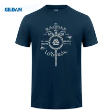 

GILDAN Men T Shirts A Great Ragnar Ever Vikings Valhalla Men's T-Shirt Short Sleeve Tees Short Sleeve Round Collar Tops