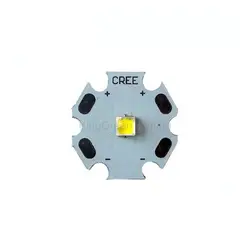 10x Оригинальный cree xlamps xpl 3535smd высокой интенсивности/высокой плотности Светодиодная лампа шарик с 20 мм теплоотвод Бесплатная доставка