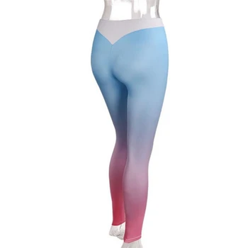 

Gradient Fitness Legging Women Fashion Sexy Slim Quick Drying Push Up Women Pants Autumn Leggings Mujer Sporting Leggings 1X