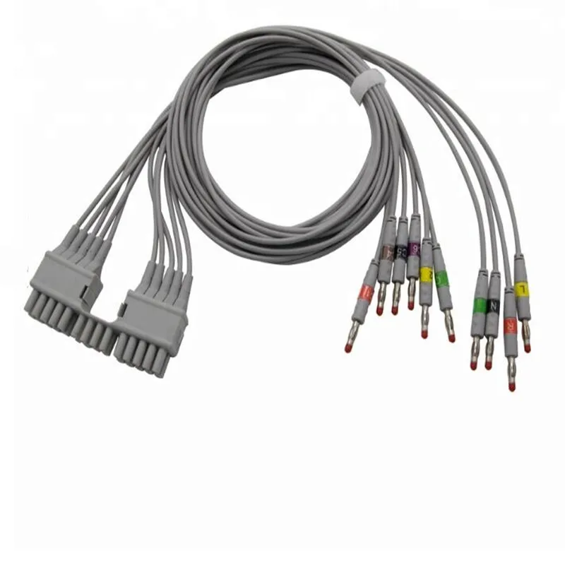 holter cabo com 10 fios de chumbo,