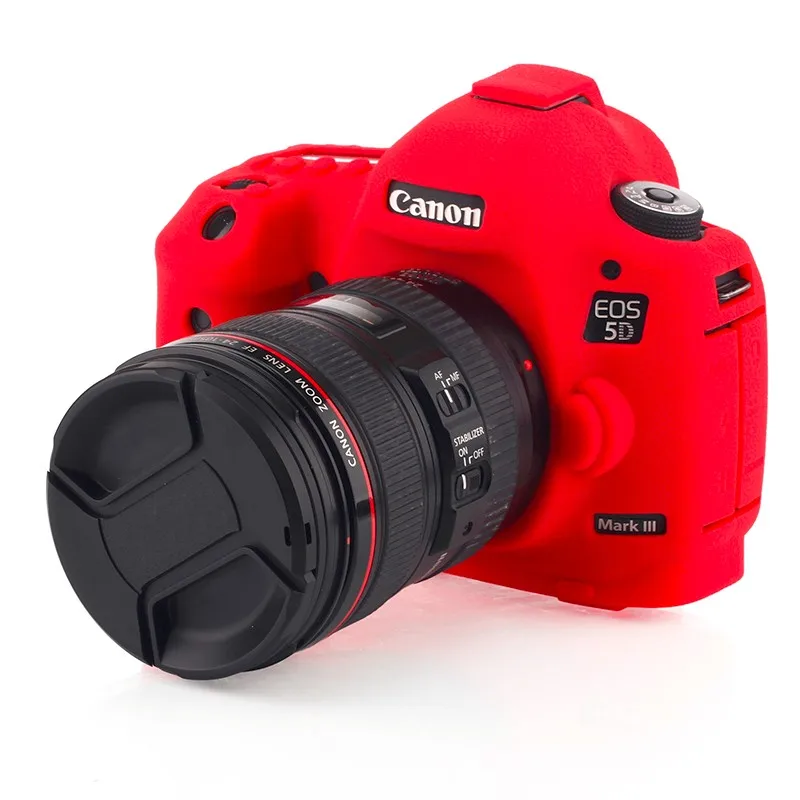 Высокое качество зеркальной Камера сумка для Canon EOS 5D Mark III легкий Камера сумка чехол для 5D3/5ds/ 5dr красный/белый/Камуфляж