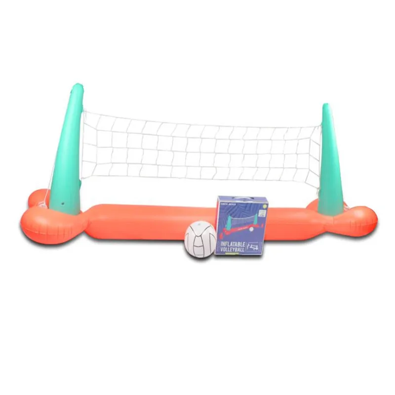 1 Set Water Volleyball Summer Inflatable Swimming Pool Raft Float Ride-On Pool Chair Swimming Rafts Holiday Party Water Fun Toy