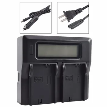 

DSTE LCD20A Dual Battery Charger with USB Port for Canon BP-208 BP-308 BP-315 BP-214