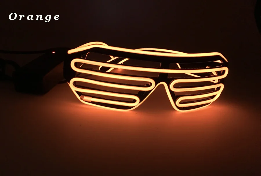 3 режима Быстрый мигающий El Led очки светящиеся вечерние светильник ing красочные светящиеся Классические игрушки для Dj яркий светильник подарок на праздник