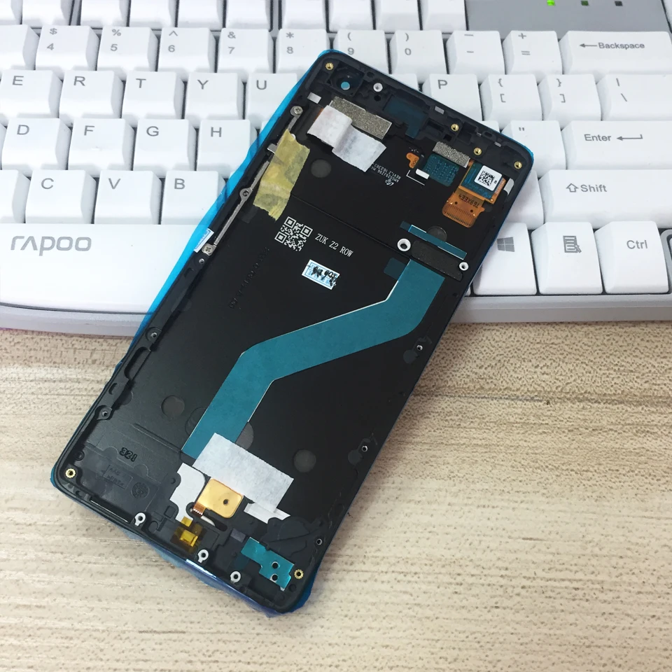 ZUK Z2 pro  LCD With Touch Screen Assembly  With Frame (10)