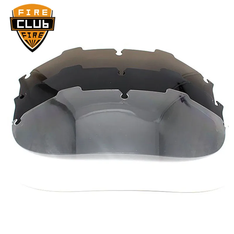 Motorcycle 8 plane Windshield Windscreen Wind Deflector Windshield For Harley 96 13 Touring Street Glide Electra