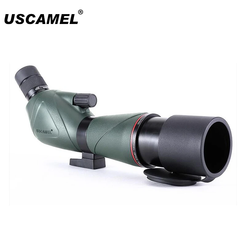 

USCAMEL Bird Watching Waterproof Spotting Scope - 20-60x60/20-60x80 Zoom Monocular Telescope -with Camera Photography