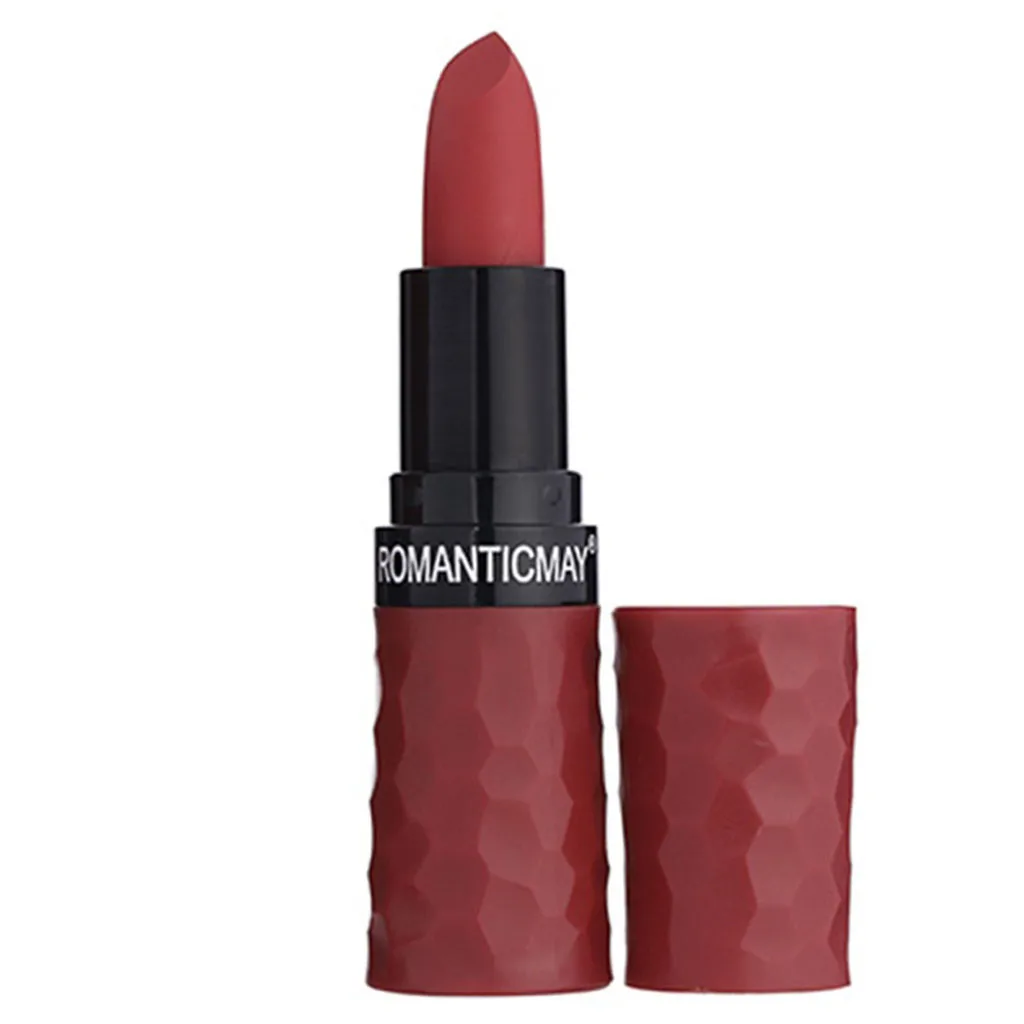 A Batom Miss Rose Red матовая помада для губ водостойкие Lipsense матовая Тыква Цвет едят землю с витамином E Moistu Maquiagem - Цвет: A