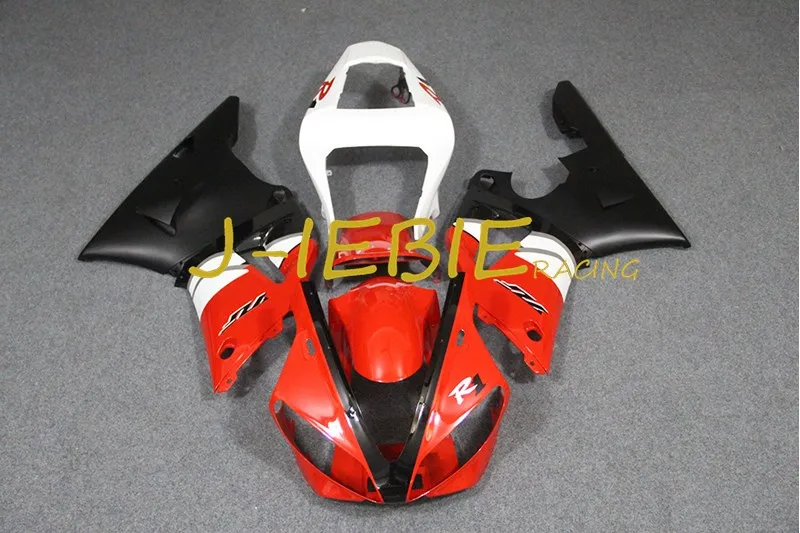 

Red white black Injection Fairing Body Work Frame Kit for Yamaha YZF 1000 R1 2000 2001