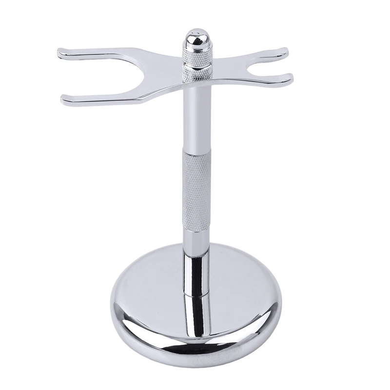 New Men Razor Holder Alloy Shaving Brush Stand Safety Razor Removable Razor Holder Razor Storage