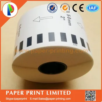

15 Refill Rolls Generic DK-22223 Label 50mm*30.48M Continuous Compatible for Brother Label Printer White Color DK-2223 DK22223