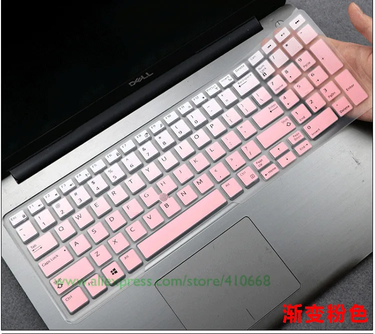 15 6 дюйма Силиконовая Защитная крышка для клавиатуры ноутбука Dell Latitude 5500 5501 5540