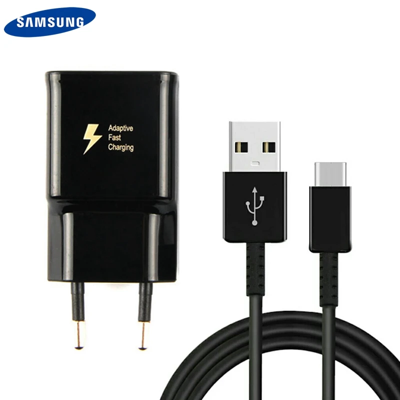 

Original SAMSUNG Fast Charge Wall Charger For Samsung GALAXY S8 S9 S10 S10Plus S10E A3/A5/A7/A8/A9 C5 C9 Note8 Note9 USB Type-C