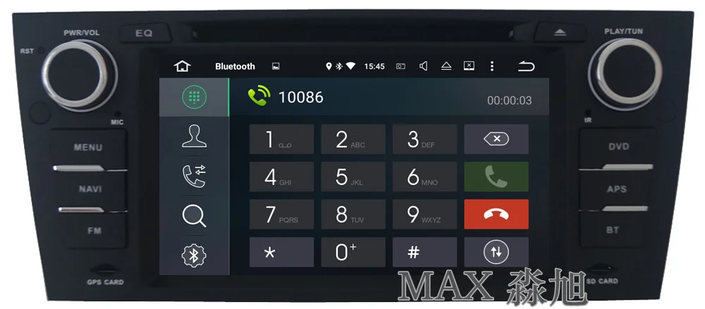 Best MAX Android GPS Navigation System Car DVD Player for BMW E90 E91 E92 E93 with Car Radio Stereo BT WIFI SWC free map 3