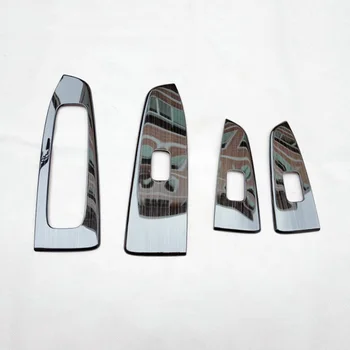 

for Kia Forte 3 2019 Metal Interior Car Window Motor Door Handle Armrest Cover Trim Car Styling Sticker Accessories 4 Pcs