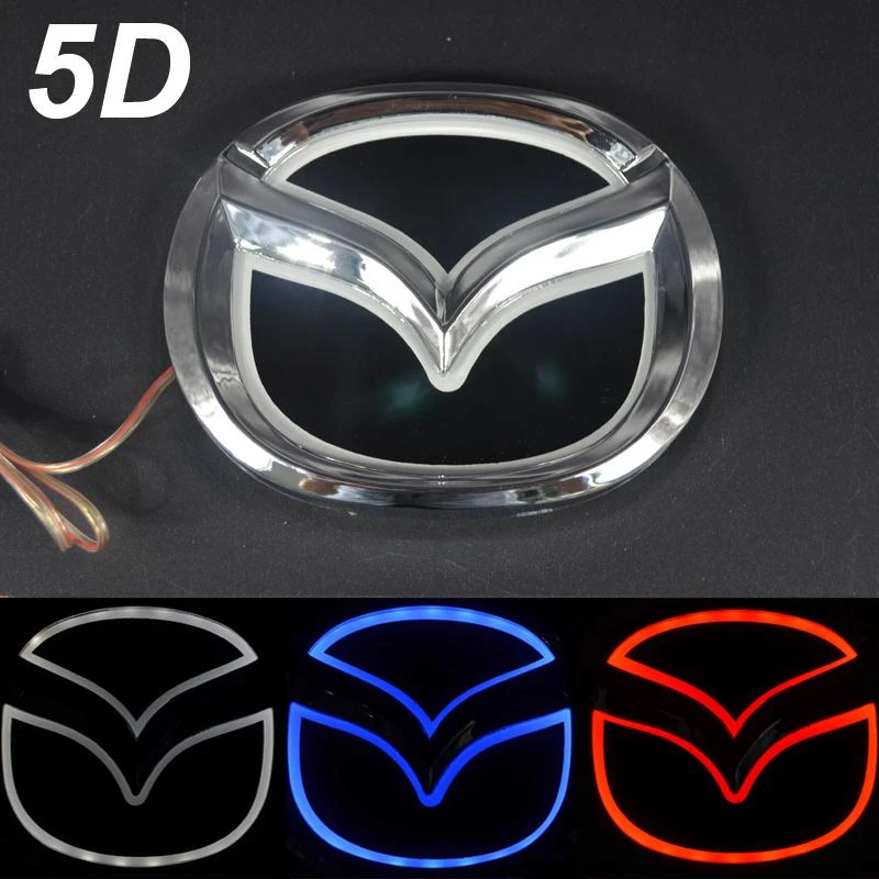 5D LED Car Tail Logo Blue light Auto Badge Light for Mazda 2 Mazda 3 Mazda-CX7 5D LED Car Tail Logo Blue light Auto Badge Light for Mazda 2 Mazda 3 Mazda-CX7