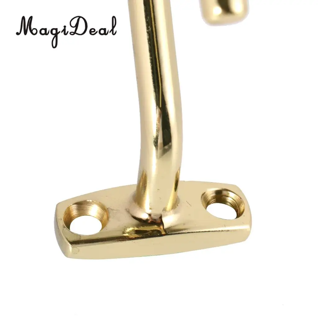 MagiDeal 6 Pcs Snooker Billiard Table Cue Brass Hook to Hold Bridge Stick Pool Rack 