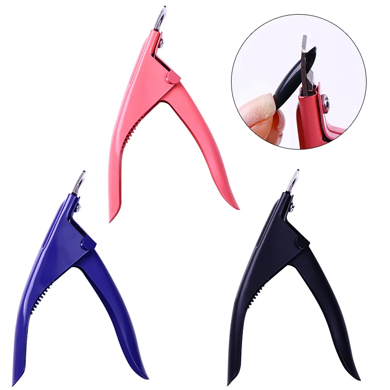 

Nail Art Cuticle Nipper Clipper for False Nail Tip Edge Acrylic UV Gel False Tips Clipper Cutter Dead Skin Remover Tool Manicure