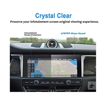 

Car Screen Protective Film Car GPS Navigation Tempered Glass Screen Protector For Porsche 2019 Macan 10.9-Inch