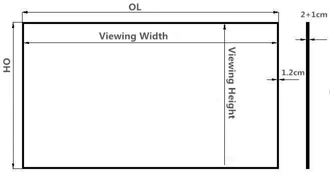 ALRUSTPET-H80, 8" 16:9 фиксированная рамка проекционные экраны окружающего света отвергающий экран для Xiaomi/JMGO Ультра короткий бросок проектор