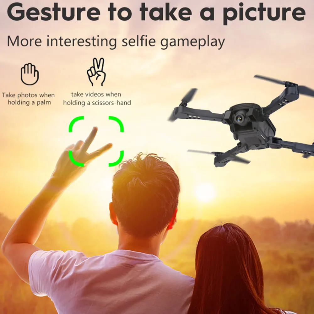 4k Drone НОВЫЙ FPV RC 4K с видео в реальном времени и возвратом Домашний Складной Дрон HD
