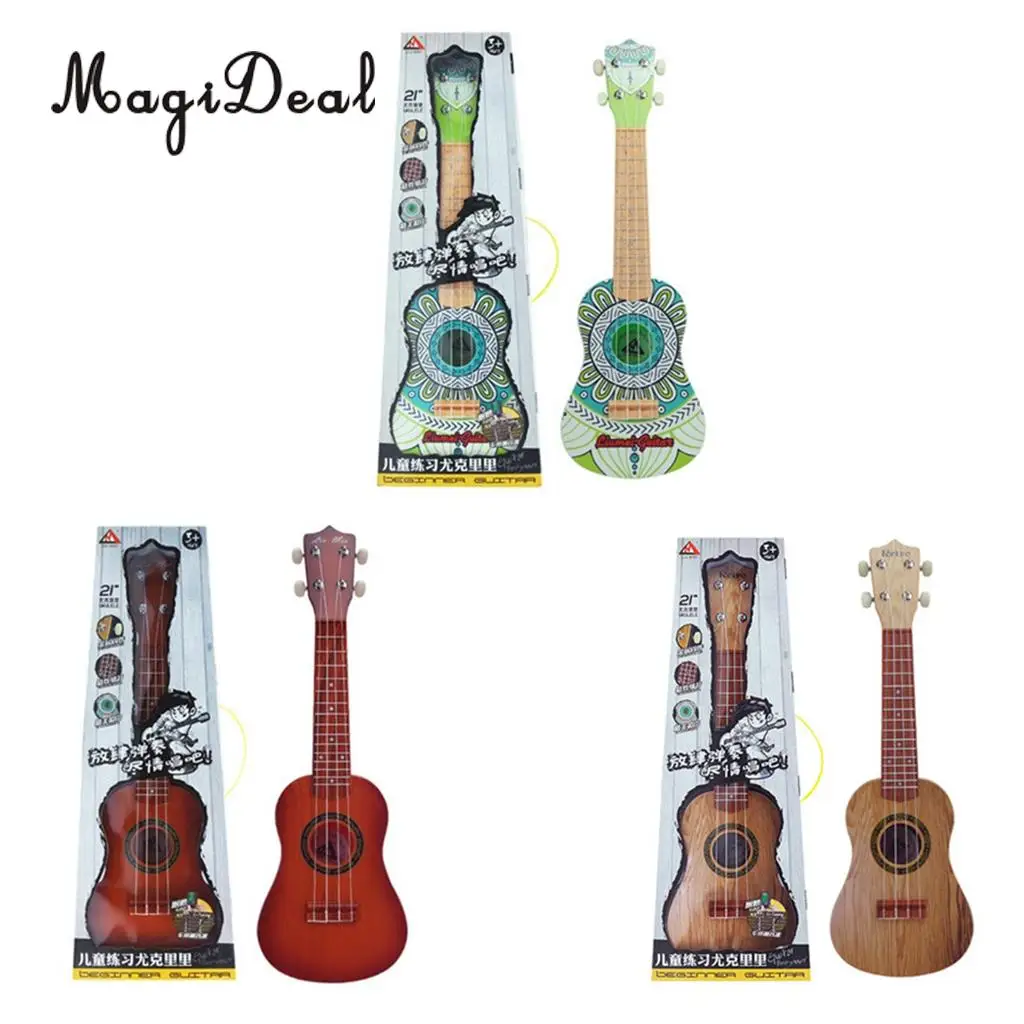 22inch Rhythm 4 String Beginners Ukulele Hawaii Accostic Guitar Musical Instruments Kids Educational Toy Music & Art Fun