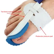 Уход за ногами Ортез ночной вальгусной деформации Ортез Поддержка PU ночной корректор вальгусной деформации большого пальца 1 пара устройство для пальцев ног