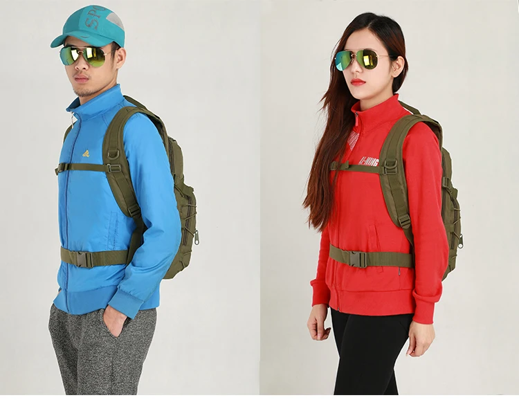 Походный рюкзак для альпинизма, походный портативный армейский рюкзак из ткани Оксфорд, камуфляжный рюкзак с пряжкой для мужчин и женщин