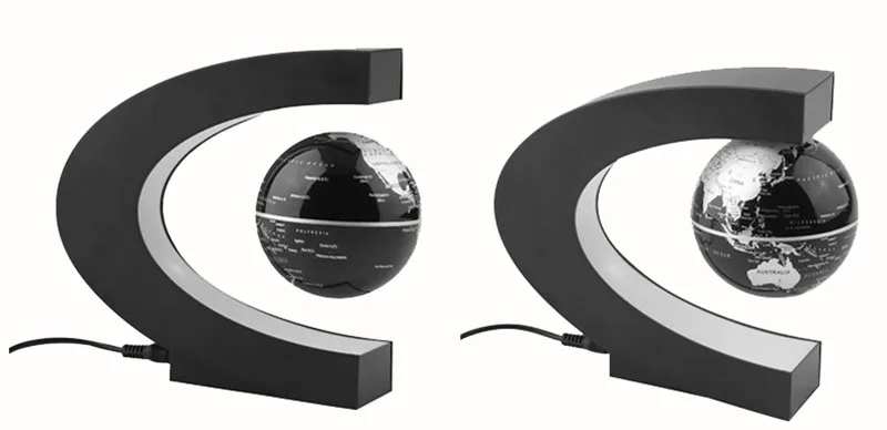 Magnetic Floating Globe World Map Figurine Miniatures teaching resource Home Decoration Child Physics Science Education Ornament1