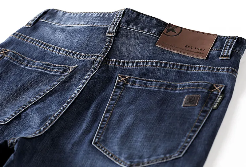 Весна 30 ~ 42 военные джинсы дышащая одежда синие джинсы эластичные мужские брюки карго хлопок мужские повседневные джинсы Карманы