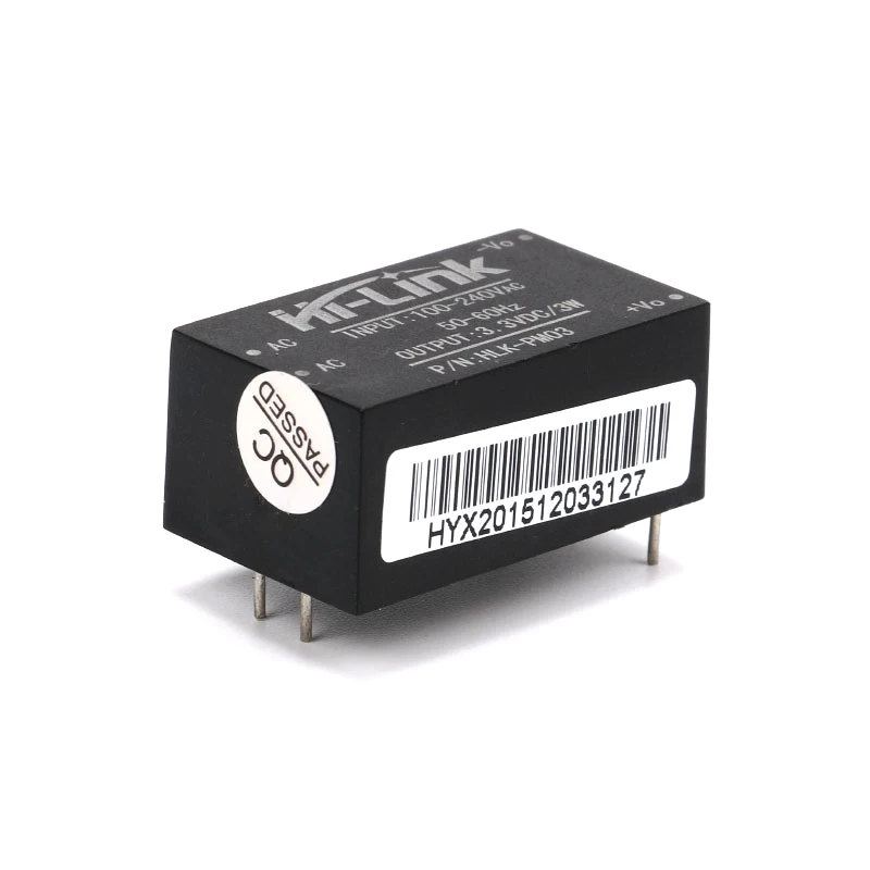 5 шт. HLK-PM01 HLK-PM03 HLK-PM12 AC-DC 220V до 5/3 образования легкой пены. 3/12V Мини модуля питания, интеллигентая(ый) бытовой выключатель питания модуль удовлетворяющий стандартам ЕС/UL(Underwriters Laboratories