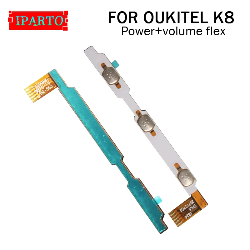 OUKITEL K8 гибкий кабель боковой кнопки Cable 100% Original Power + кнопка регулировки громкости
