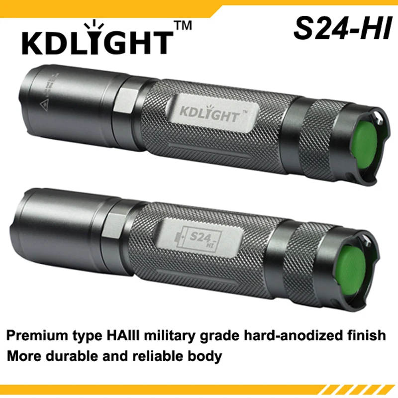 Новый KDLITKER S24 HI Cree XP L V3 белый 6500K/нейтральный 4500K/теплый 3000K 1100 люмен 3 режимный