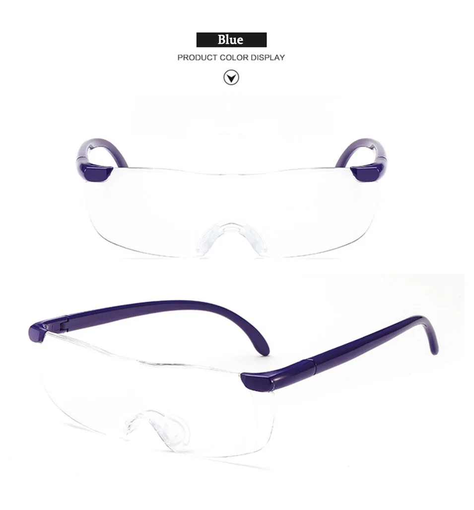 Big Vision 250 Degree Presbyopic Glasses Magnifier Eyewear 10