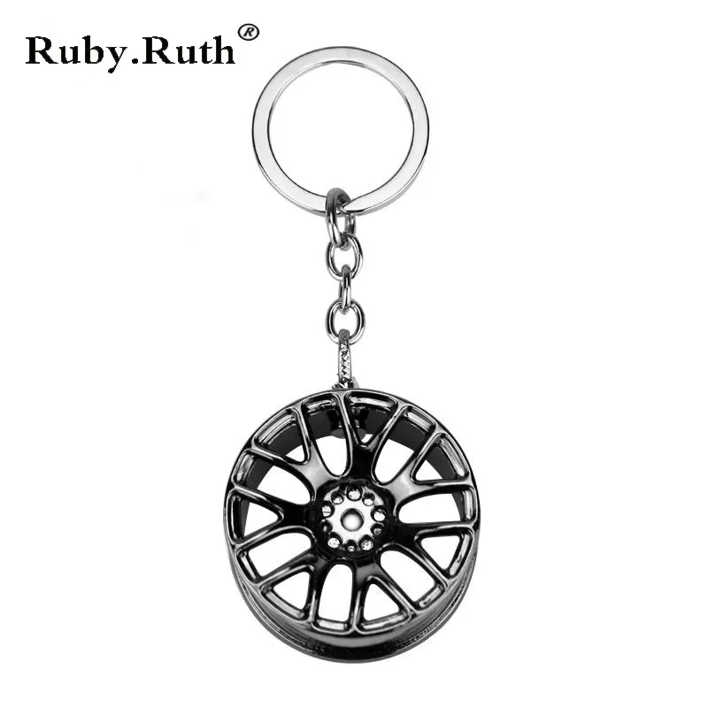 TANDRIVE 4PCS Car Key Chains For Men And Women, Bright