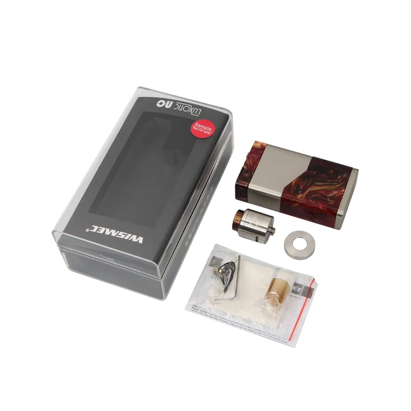 Original Wismec Luxotic NC Kit with Gullotine V2 RDA and 250W Luxotic NC Box MOD Vape E Cigarette Kit Vs Luxotic BF 04