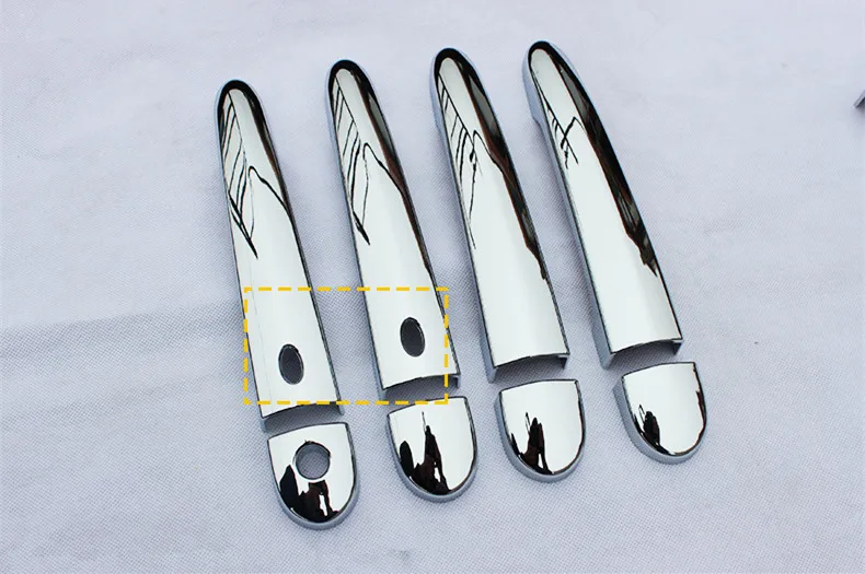 For Chery Tiggo 5 Tiggo5 2014 2015 2016 2017 New Chrome Car Door Handle Cover Trim Sticker Car Styl