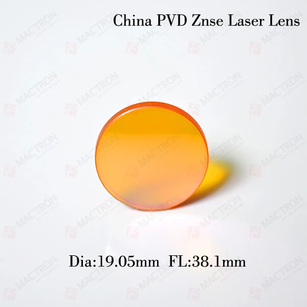 

CO2 Laser Cutting Engraving Optical Laser Focus Lens (Chinese Znse Material, Dia 19.05MM,FL 38.1MM)