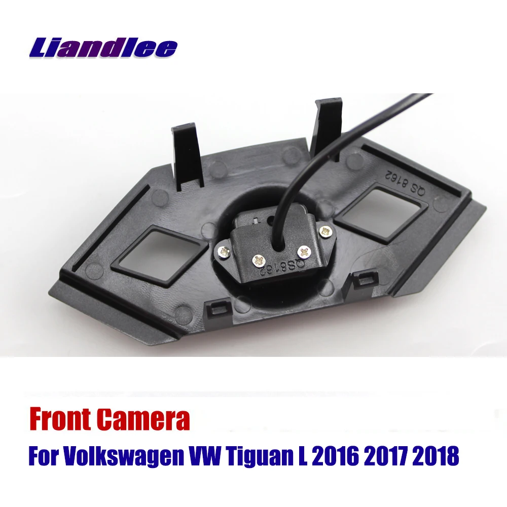 Liandlee Автомобильная Камера Переднего Вида для Volkswagen VW Tiguan L 2016 2017 2018 встроенный