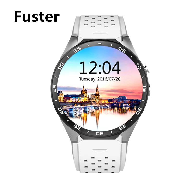 Fuster KW88 Android 5.1 Heart Rate Monitor Smart Watch