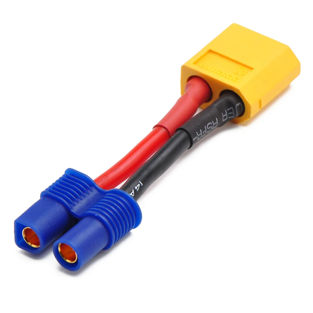 free shipping 5 pcs amass xt60 to ec3 charger rc adapter free shipping 5 pcs amass xt60 to ec3 charger rc adapter