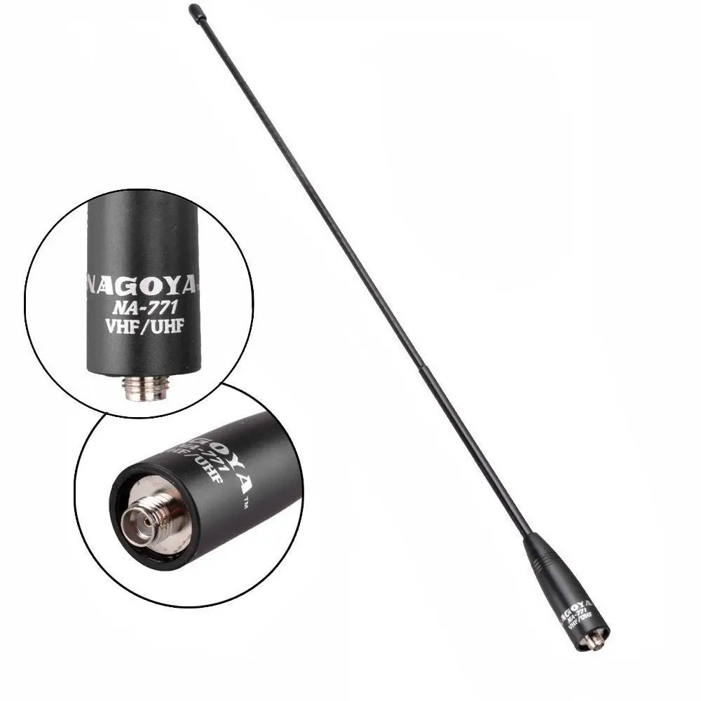 Nagoya NA-771 SMA-F Female Dual Band VHF/UHF 144/430MHz Soft Antenna NA771 For Baofeng UV-5R UV-82 BF-888S Walkie Talkie NA 771 Nagoya NA-771 SMA-F Female Dual Band VHF/UHF 144/430MHz Soft Antenna NA771 For Baofeng UV-5R UV-82 BF-888S Walkie Talkie NA 771