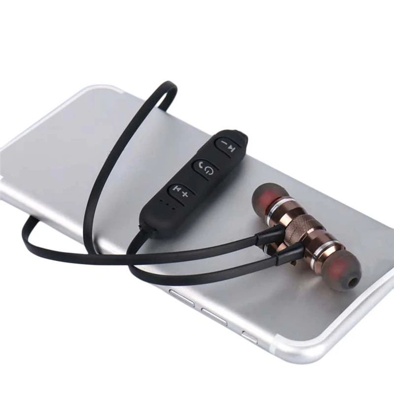 

LY-11 Metal Stereo Bluetooth Earphone Headset Sport SweatProof Earphone Magnetic Wireless in-earphone for Mobile Phone Audifonos
