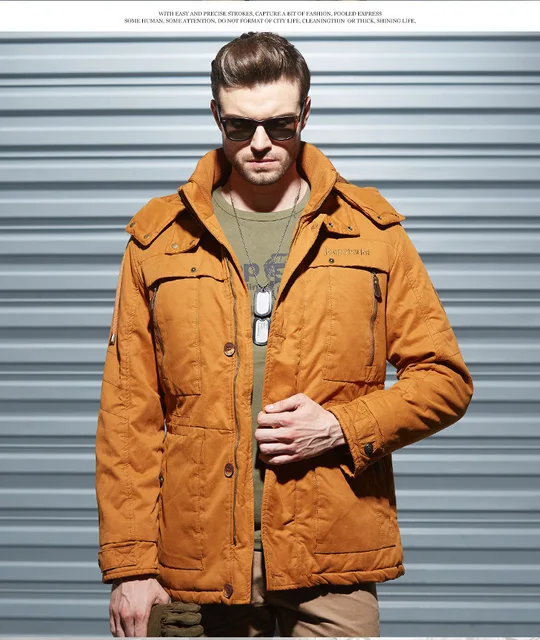 Cheap 2015 new arrival Brand men plus size coat t men's casual cotton padded jacket men outdoor wear hot sale