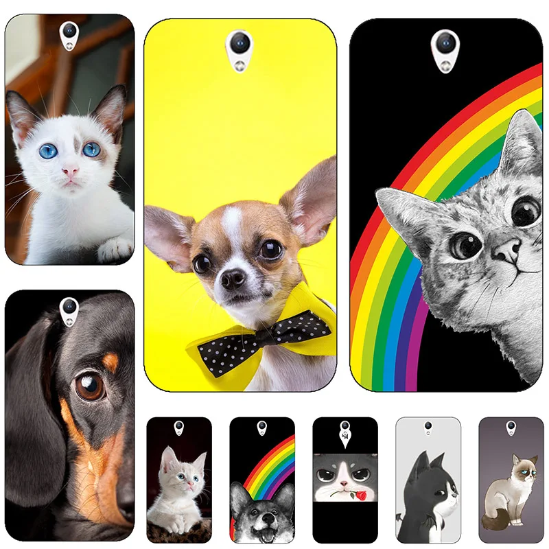 

Coque Cases For Lenovo Vibe S1 Cover Case 3D Flower Print Soft Silicon TPU For Lenovo Vibe S1 S1A40 S1C50 5.0" Phone Cover