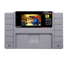 Scorching Sale Magnificence and the Beast Sport Card For 46 Pin 16 Bit NTSC Sport Participant