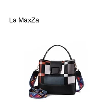 La MaxZa офисные модные высокое качество дизайнер сумки известный бренд для женщин сумка из искусственной кожи посланник